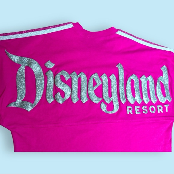 Disney Parks Authentic Disneyland Resort EST. 1955 Pink Spirit Jersey NWOT - Picture 4 of 6